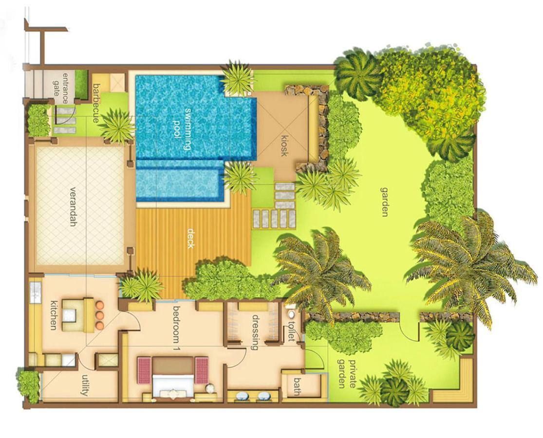 Villa Oasis Pereybere Beach Екстериор снимка